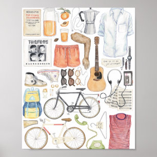 Ring mig efter minsta illustrationsmålning för dit poster