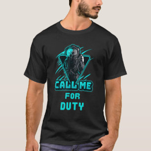 Ring mig för tjänst, för bästa vinnarkonsol spelar t shirt