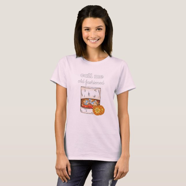 Ring mig GamlFashioned T Shirt (Hel framsida)