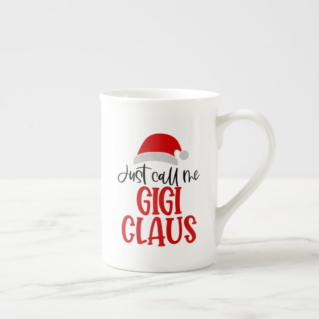 Ring mig Gigi Claus-56374 Benporslin Mugg (Höger)