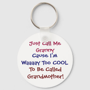 Ring mig Granny Coola Grandmor Keychain Nyckelring