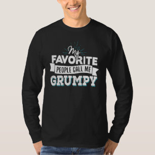 Ring mig Grumpy För manar Pappa T Shirt