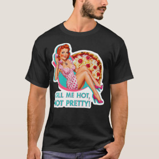 Ring mig het inte snygg tjej t shirt
