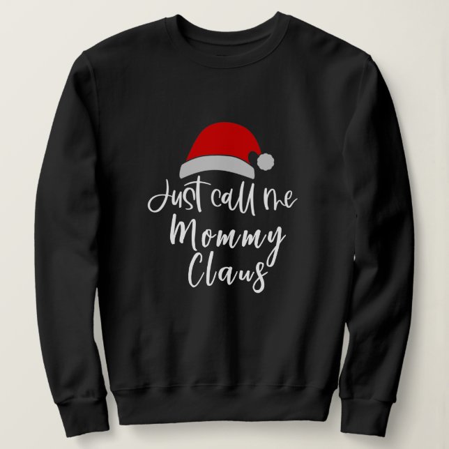 Ring mig Jultomten Personlig jul T Shirt (Design framsida)