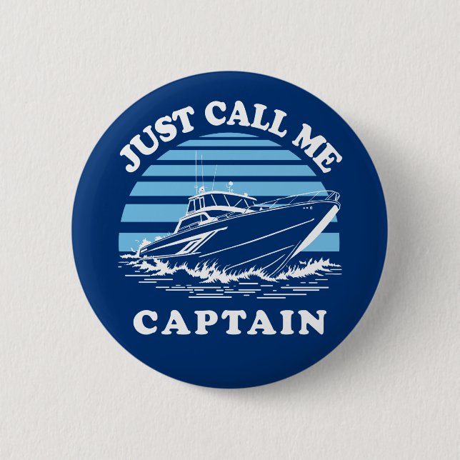 Ring mig kapten | Sailor Quote Knapp (Framsida)