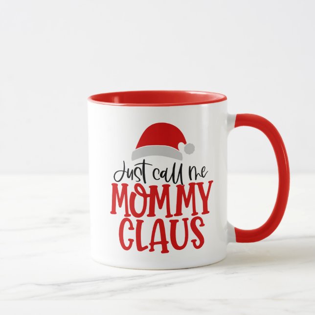 Ring mig Mamma Claus-56876 Mugg (Höger)