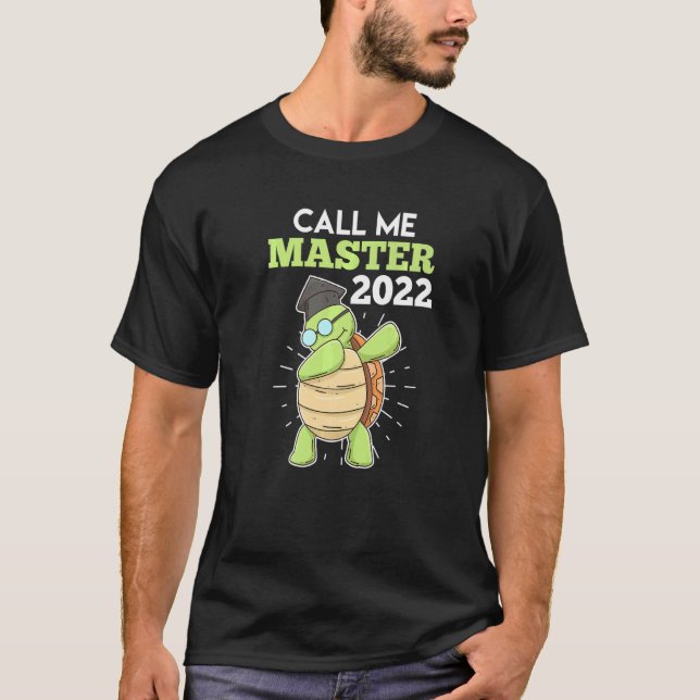 Ring mig Master Studenten 2022 Master 1 T Shirt (Framsida)