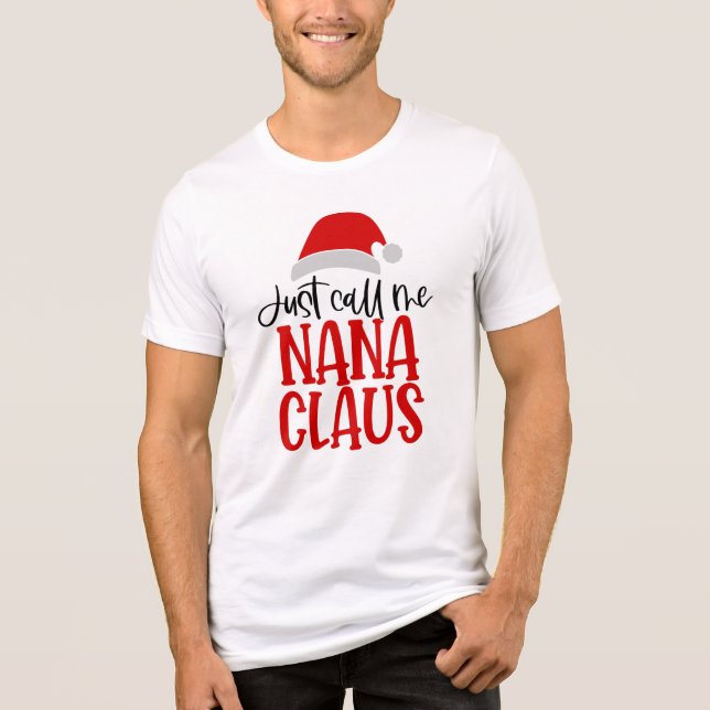 Ring mig Nana Claus-56768 T Shirt (Framsida)