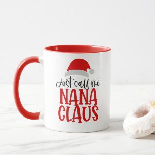 Ring mig Nana Claus Mugg