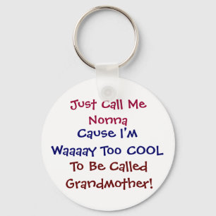 Ring mig NNA-Coolan, farmor Keychain Nyckelring