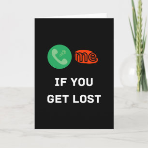 Ring mig om du får borttappad kort