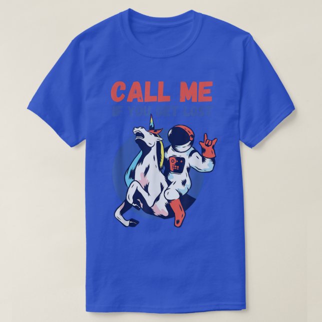 Ring mig om du får Borttappad T Shirt (Design framsida)