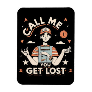 ring mig om du går vilse magnet