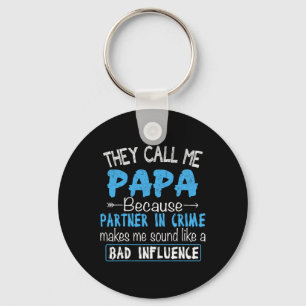 Ring mig Papa medbrottsling pappa fadersdag Fami Nyckelring