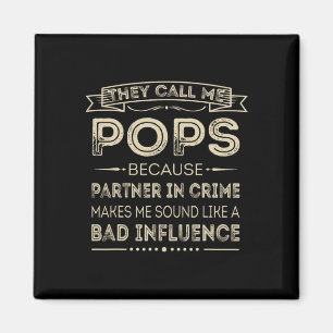 Ring mig pops för att partner i Roligt Pappa Gra i Magnet