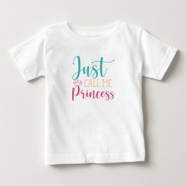 Ring mig prinsessa t shirt (Framsida)