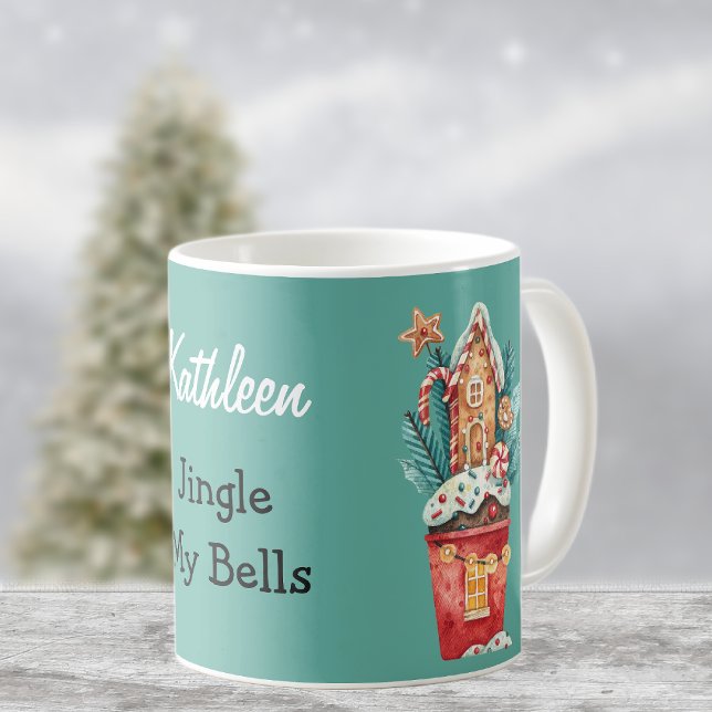Ring mina klockor Magisk husillustration 11oz Kaffemugg (Skapare uppladdad)