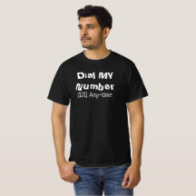 Ring mitt nummer T-Shirt
