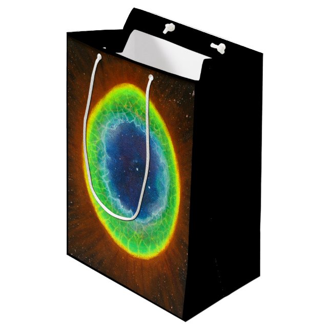 Ring Nebula Gift Bag (Framsidan Vinklad)