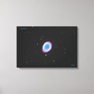 Ring Nebula (M57) - Medium Canvastryck