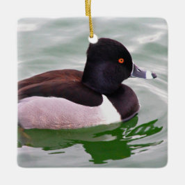 Ring Necked Duck Julgransprydnad Keramik