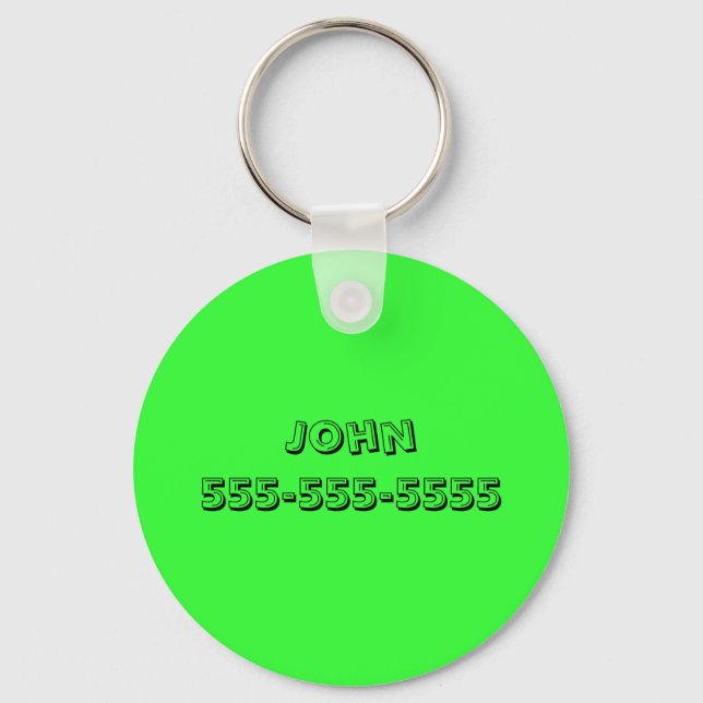 Ring nyckelkedjan Me Nyckelring (Framsida)