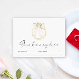 ring och båge Hur många kyssar möhippan spelar Tilläggskort