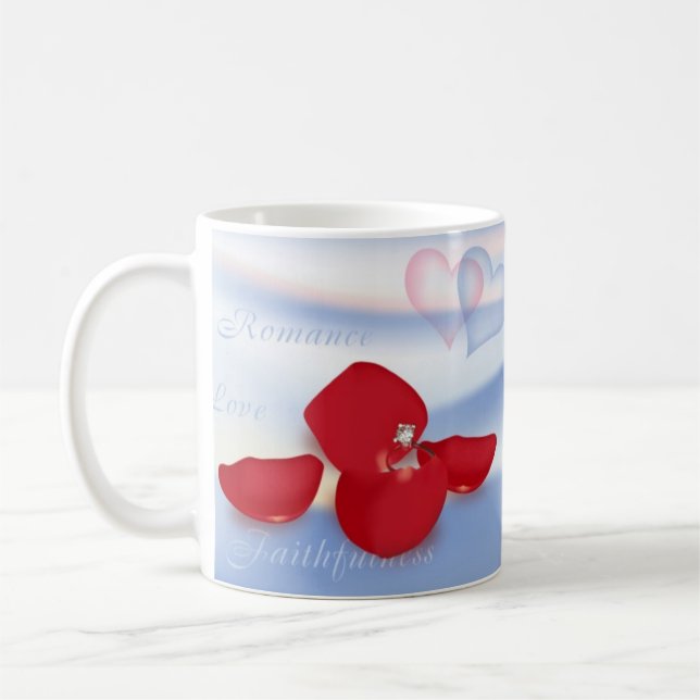 Ring och Petals Kaffemugg (Vänster)