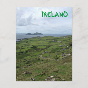Ring Of Kerry Irland Iriskt Havsutsikt Vykort