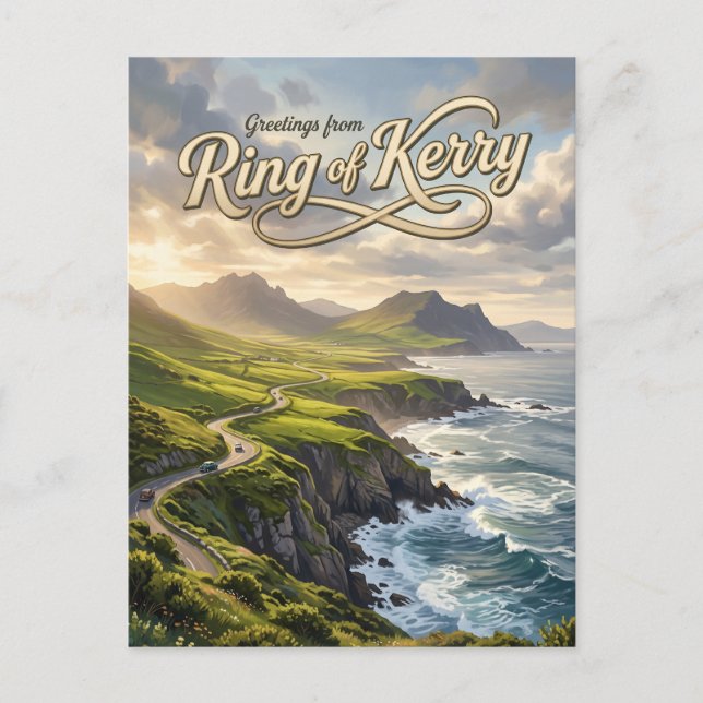 Ring of Kerry Irland Vykort (Framsida)