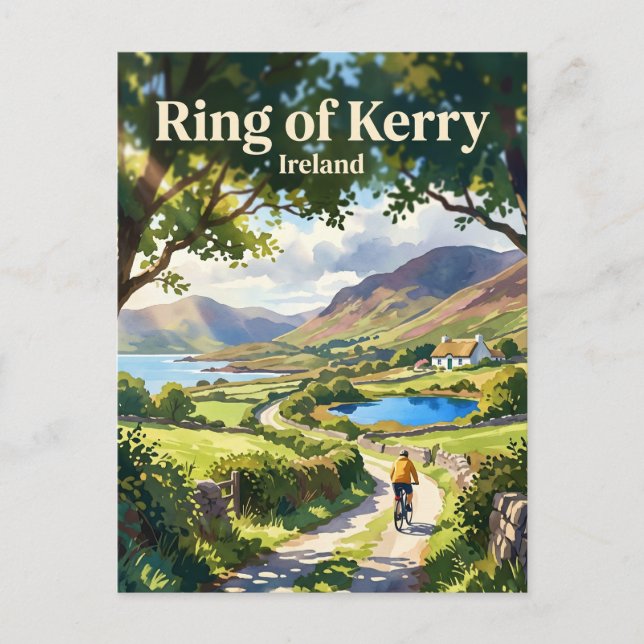 Ring of Kerry Irland Vykort (Framsida)