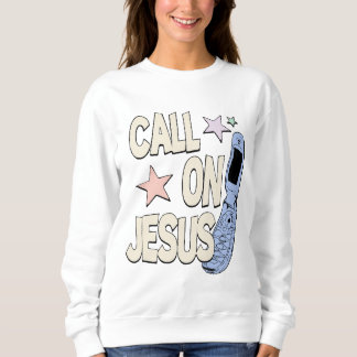 Ring på Jesus - Retro Faith Design T Shirt