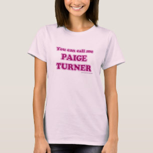 Ring Paige Turner Funny Author Slogan Tröja