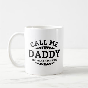 Ring pappa Verkligen jag har barn Kaffemugg