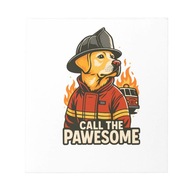 Ring Pawesome Pet Humor Anteckningsblock (Framsida)