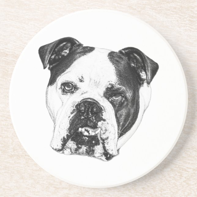 Ring-Säker Bulldog-Underlägg Underlägg (Framsidan)
