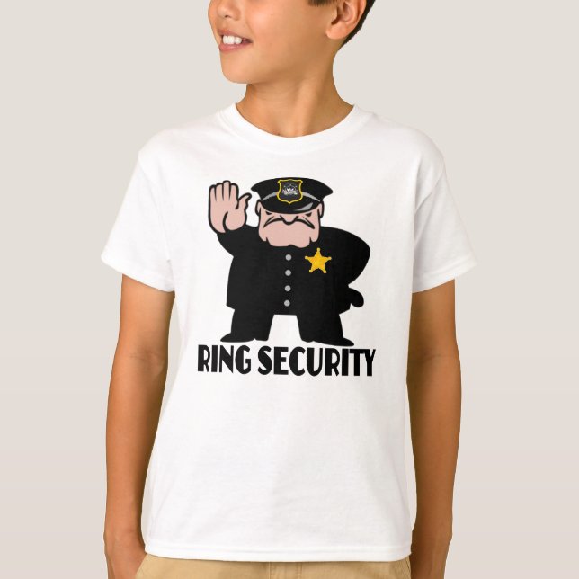 ring, säkerhet,ring tee (Framsida)