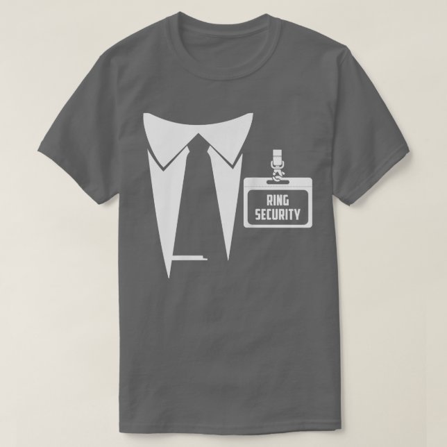 Ring Säkerhet, Tuedo I T Shirt (Design framsida)