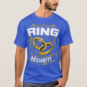 Ring Security Bröllop Ringbärare T Shirt
