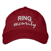 RING security fun novelty script ring bearer