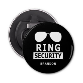 Ring Security Ring Bearer Groomsman Gift Flasköppnare