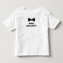 Ring Security Ring Bearer T-shirt