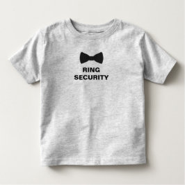Ring Security Ring Bearer T-shirt