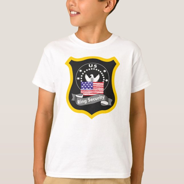 RING SECURITY T SHIRT,RING BEARER TEE (Framsida)