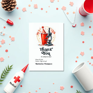 "Ring Shots" - Lustigt Nurse Studenten-foto Tack Kort