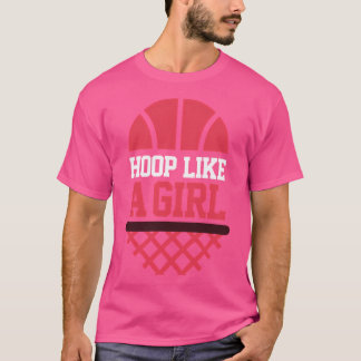 Ring som en flicka t shirt