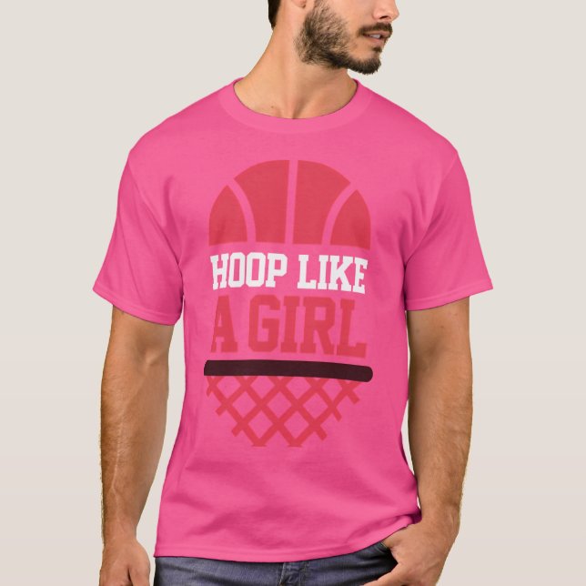Ring som en flicka t shirt (Framsida)