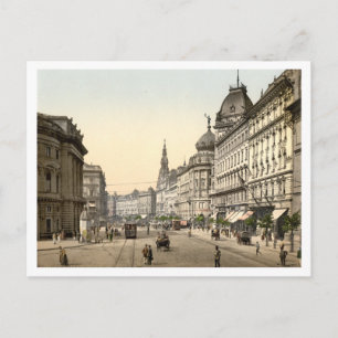 Ring Street, Budapest, Ungern Vykort