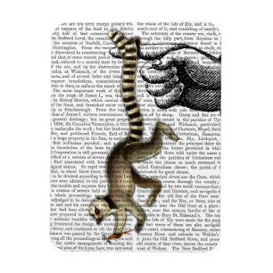Ring Tail Lemur på Finger 2 Magnet