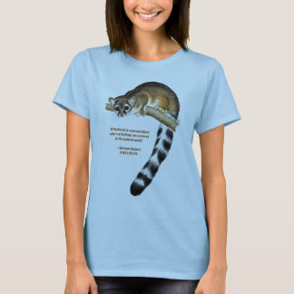 Ring Tailed kattkvinna skjorta T-shirt